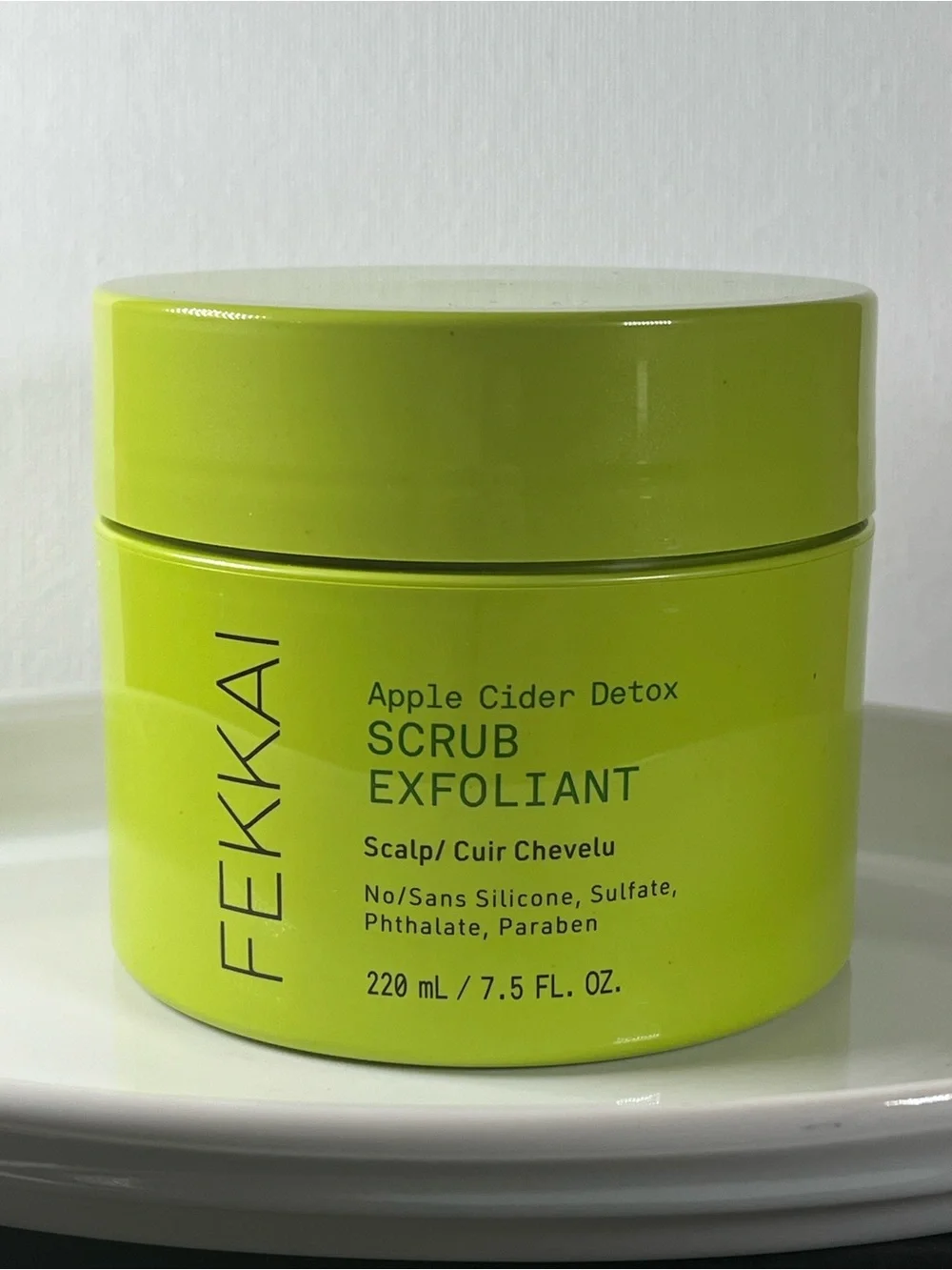 New Fekkai Apple Cider Vinegar Detox Scalp Scrub 7.5 oz